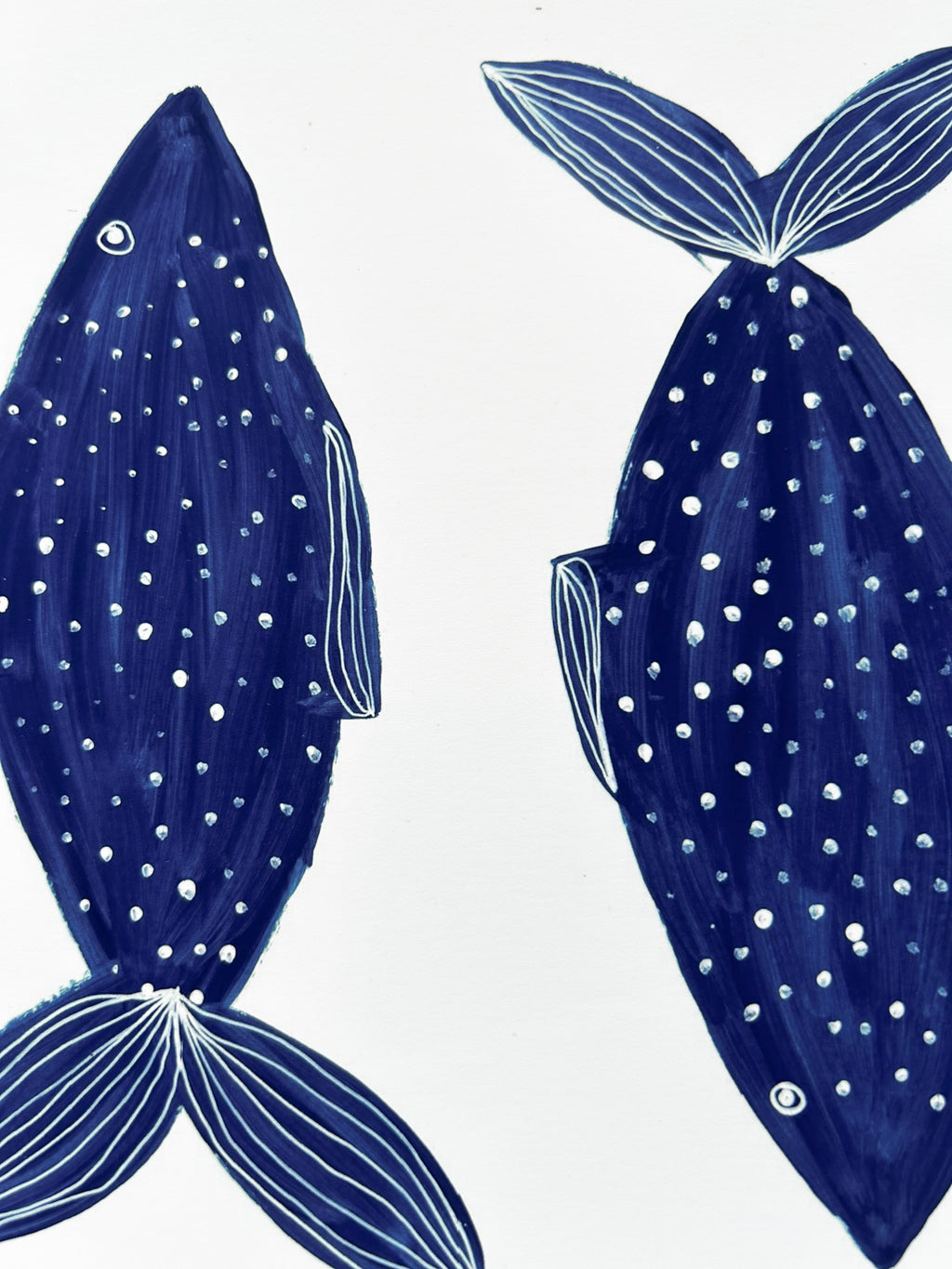 Three Blue Fish